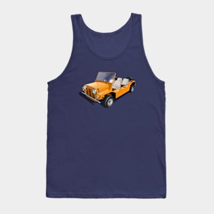 austin Mini Moke in orange Tank Top